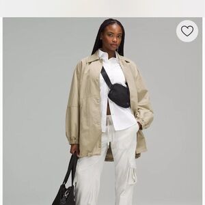 Lululemon Athletica Tan Trench Coat